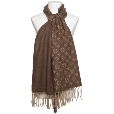 Scarf (Logomania) from Louis Vuitton Cashmere, Wool