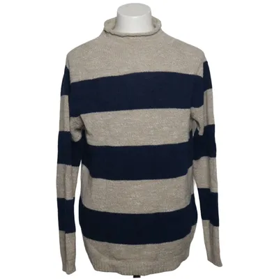 Turtleneck (Beige, Blå) fra Blue Ridge Akryl, Uld