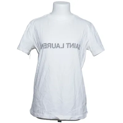 T-shirt (Hvid) fra Saint Laurent Bomuld