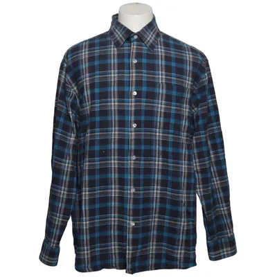 Chemise en flanelle (Bleu, Beige) de Rick Armand Coton