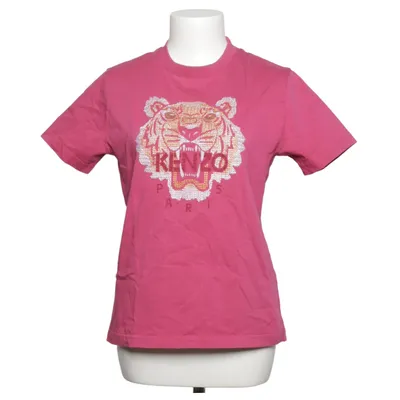 T-shirt (Roze) van Kenzo Katoen, Polyester
