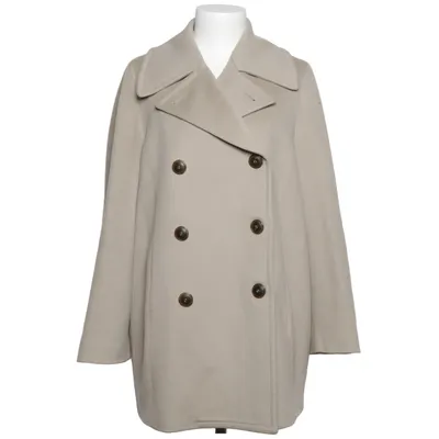 Sømandsjakke (Beige) fra Alberto Biani Acetat, Viscose, Uld