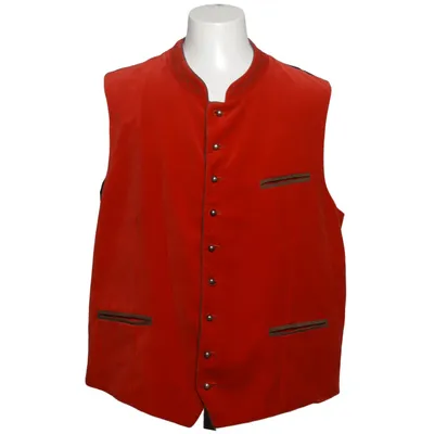 Anzugweste (Rot) von Kaiseralm Baumwolle, Polyester, Viskose