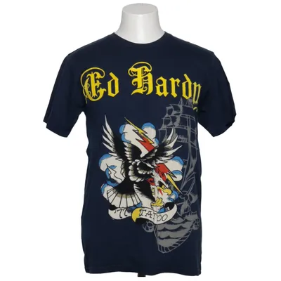 T-shirt (Blå, Flerfarvet) fra Ed Hardy by Christian Audigier