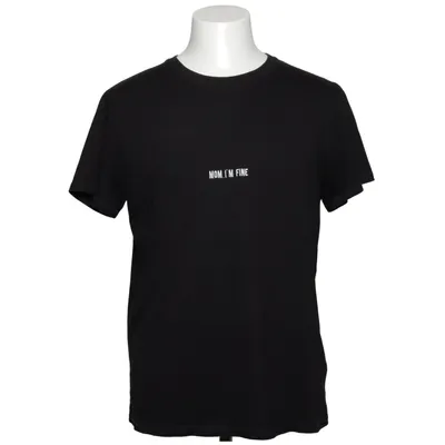T-shirt (Sort) fra Mom 2 Mom Økologisk bomuld
