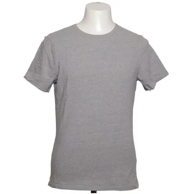 T-shirt (Grijs) van Bread & Boxers Katoen, Elastaan