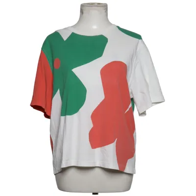 T-shirt (Hvid, Flerfarvet) fra Thinking Mu Bomuld