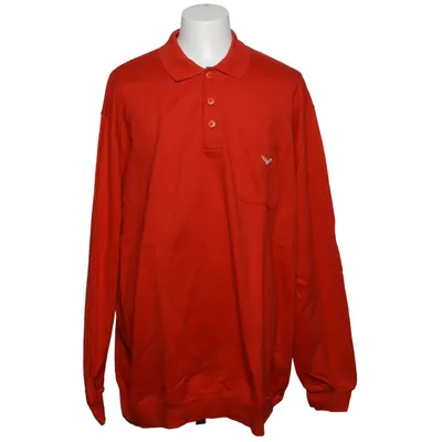 Maillot de rugby (Rouge) de Trigema Coton, Polyester