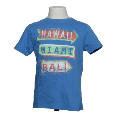 T-shirt (Blauw, Meerkleurig) van Rebel by Primark Katoen
