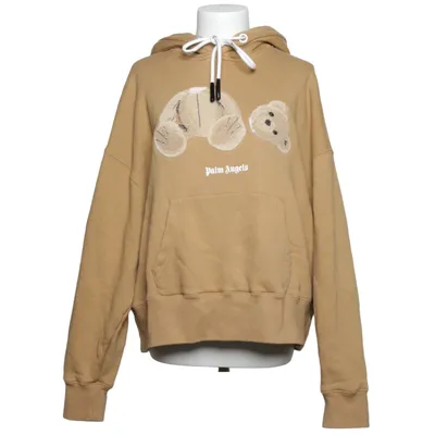 Huvtröja (Beige) från Palm Angels Akryl, Bomull, Elastan, Polyester, Ull