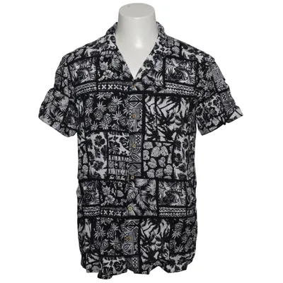 Short sleeve shirt (Black, White) from Urban Surface Viscose