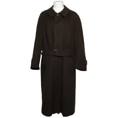 Manteau (Vert, Noir) de Yves Saint Laurent Viscose