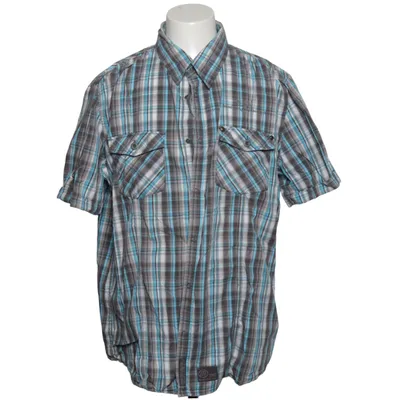 Chemise à manches courtes (Bleu, Gris, Blanc) de Southern Coton