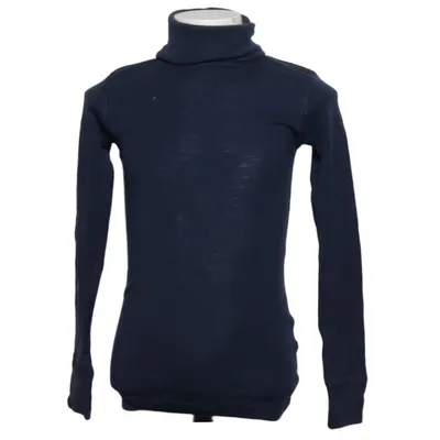 Turtleneck (Blue) from Dilling Merino wool