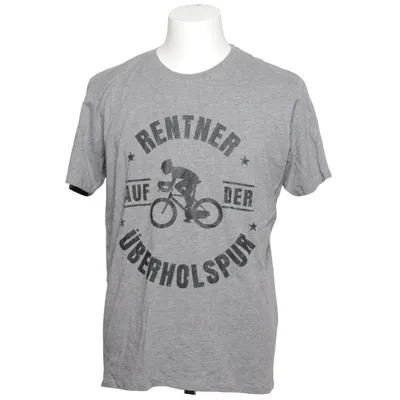 T-shirt (Grå) fra Spreadshirt Bomuld, Viscose
