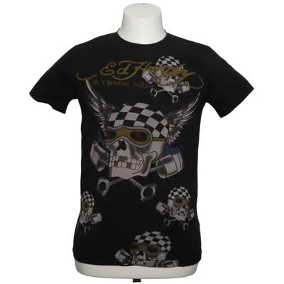 T-shirt (Black, Multicolored) from Ed Hardy by Christian Audigier Cotton