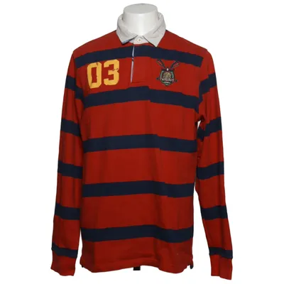 Rugby shirt (Rood, Blauw) van Jodhpur Katoen