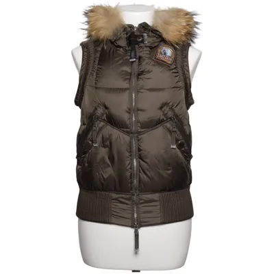Down vest (Gray) from Parajumpers Down, Feather, Polyamide