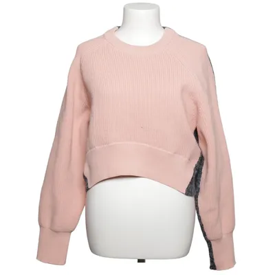 Pull-over (Rose, Gris) de T by Alexander Wang Élasthane, Polyamide, Polyester, Laine