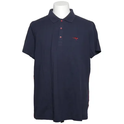 Poloshirt (Blauw) van Kangaroos Katoen