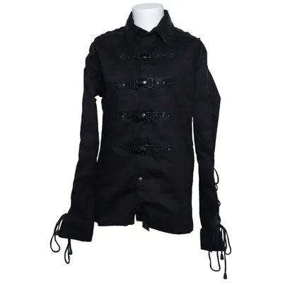 Chemise (Noir) de Gothicana by EMP Coton, Élasthane, Polyuréthane