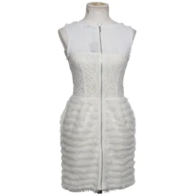 Kjole (Hvid) fra Rachel Roy Bomuld, Nylon, Polyester