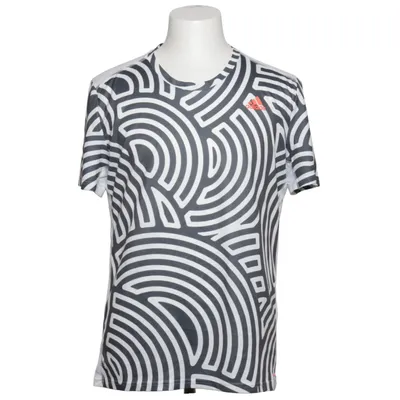T-shirt (Black, White) from Adidas Running Recycled polyester