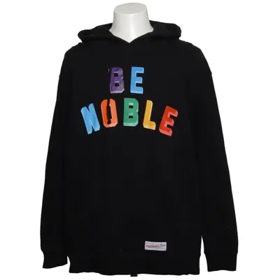 Hættetrøje (Sort) fra Mitchell & Ness Bomuld, Polyester