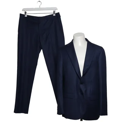 Costume (Bleu) de Boglioli Acétate, Cupro, Laine