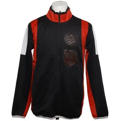 Trainingsjacke (Schwarz, Rot, Weiß) von Plein Sport Baumwolle, Polyester