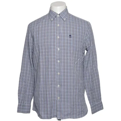 Buttondown-skjorta (Blå, Vit, Brun) från River Woods Bomull