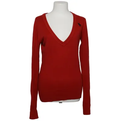 Pullover (Rood) van Abercrombie & Fitch Katoen, Nylon, Viscose