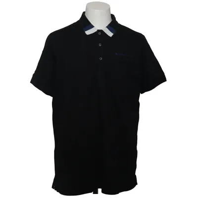 Poloshirt (Zwart) van Ben Sherman Katoen