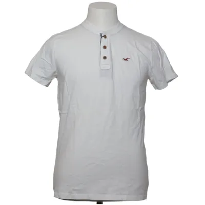 Henley shirt (Wit) van Hollister Katoen