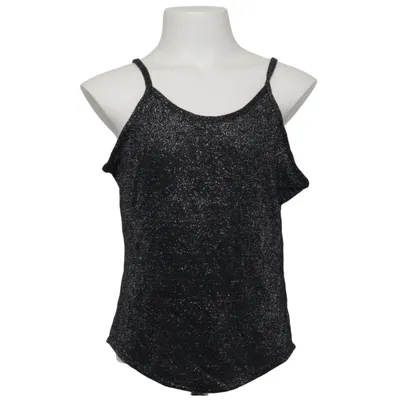 Tank­top (Schwarz) von Kit Metallfaser, Polyamid