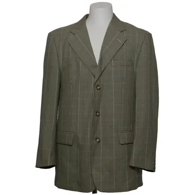 Blazer (Beige, Brown) from Henry Morell Polyester, Viscose