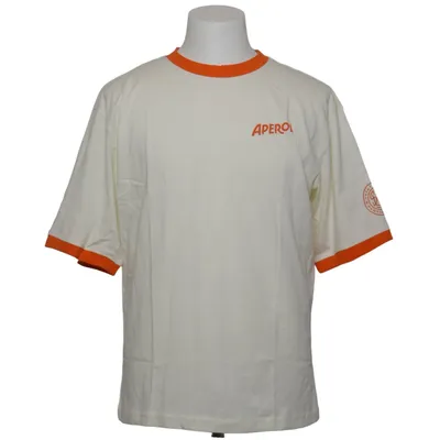 T-shirt (Blanc, Orange) de Aperol Coton biologique