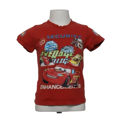 T-shirt (Rouge, Multicolore) de Disney Coton, Polyester