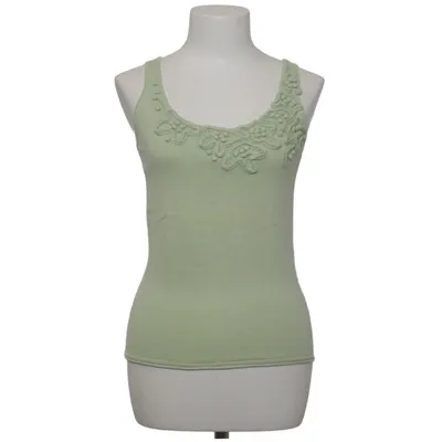 Tank Top (Green) from Turnover Cotton, Elastane