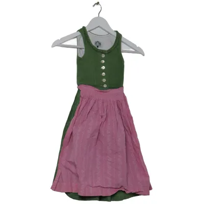 Dirndl (Vert, Rose) de Hammerschmid Coton, Lin