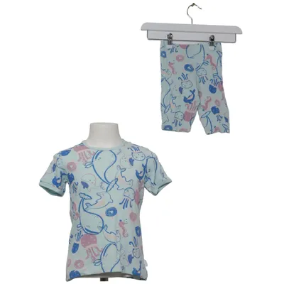Pajamas (Blue, Multicolored) from Schiesser Organic cotton