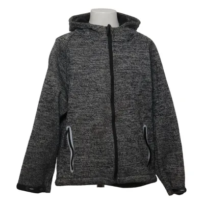 Sweat à capuche (Gris, Noir) de BMS Polyester, Laine