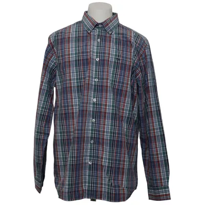 Buttondown-skjorta (Blå, Röd, Grön) från Tailor & Son Bomull