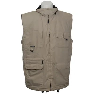 Outer vest (Beige) from Outburst Cotton, Polyester