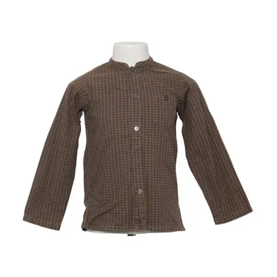 Shirt (Bruin, Blauw) van Bonton Katoen
