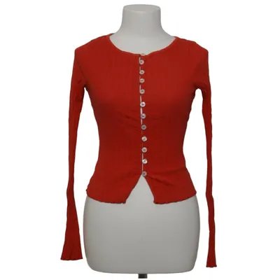 Cardigan (Rouge) de Free People Coton, Élasthane