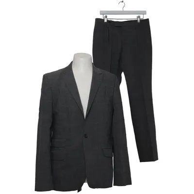 Suit (Gray) from Riley Black Elastane, Polyester, Viscose