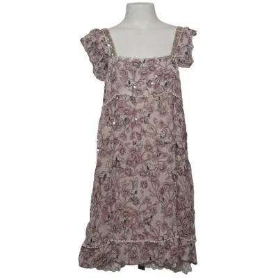 Robe (Violet, Blanc) de Zara x Peanuts Viscose