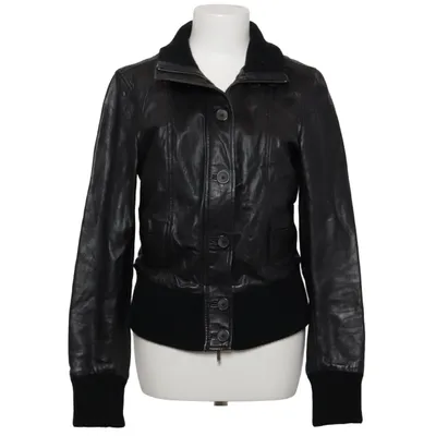 Leather jacket (Skipper) from Skipper Acrylic, Cotton, Leather