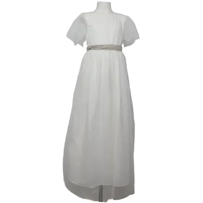 Robe de fille de fleur (Blanc, Gris) de Mango